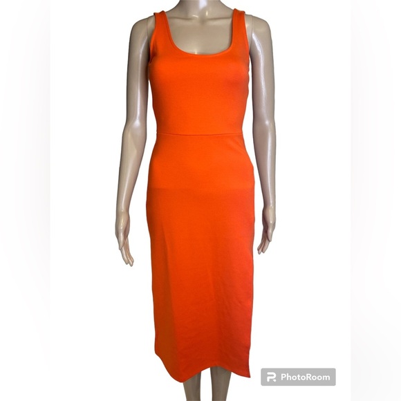 NWOT Open Edit Scoop Neck Midi size XS - Picture 4 of 4